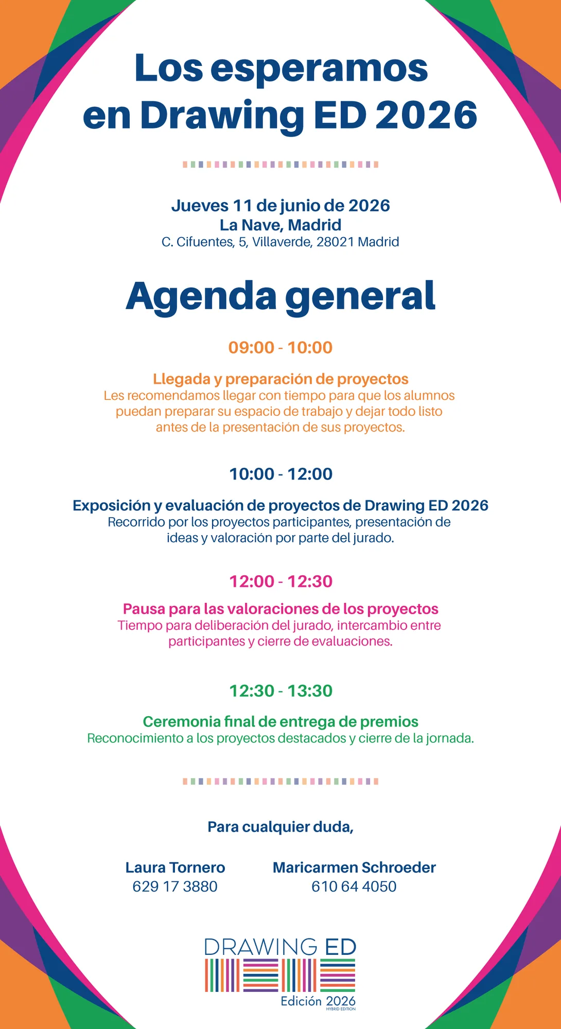 DrawingED — Agenda 2026
